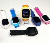 ساعة ذكية 2019 CE Rohs الأطفال ساعة GPS الذكية Q90 1.22 بوصة شاشة ملونة تعمل باللمس WIFI SOS ساعة ذكية للأطفال Q90