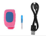 Q50 ساعة ذكية للأطفال GPS جهاز تتبع اللياقة البدنية يدعم بطاقة SIM / SOS Call / Pedometer