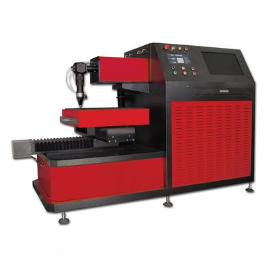 CNC الصغيرة القاطع ليزر المنشار بليد، المشغولات الحديدية قطع الأكسجين غاز النيتروجين أو الهواء