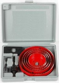 البلاستيك قطع 8PC حفر حفرة 76MM المنشار 64mm و، والكربون الصلب والأسنان صلابة