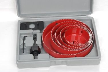البلاستيك قطع 8PC حفر حفرة 76MM المنشار 64mm و، والكربون الصلب والأسنان صلابة