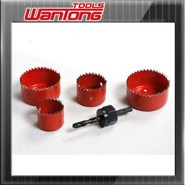 البلاستيك قطع 8PC حفر حفرة 76MM المنشار 64mm و، والكربون الصلب والأسنان صلابة