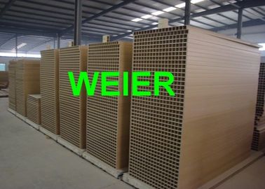 خط إنتاج الخشب البلاستيك المركب WPC مجلس، شهادة CE SJSZ-92/188