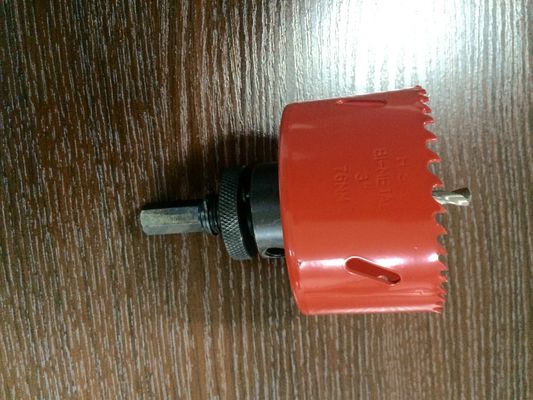 7PC بي تقطيع المعادن هول المنشار الفولاذ المقاوم للصدأ، 32MM 38MM القطر كبير هول