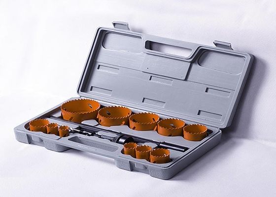 14PC الأحرار ثنائية المعدن هول المنشار، المنشار الملعب مخصص الأسنان هول قطع تعيين