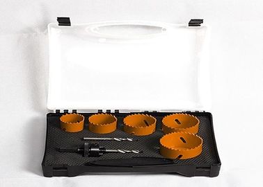 وشهدت 7PC الفولاذ المقاوم للصدأ ثنائية المعدن هول 38MM 44mm و2 بوصة 2.5 بوصة مع الطيار المثقاب / العرش