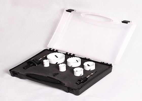 الكهربائيين ثنائية المعدن هول المنشار حفر مع مجموعة 38MM قطع العمق، حالة من البلاستيك