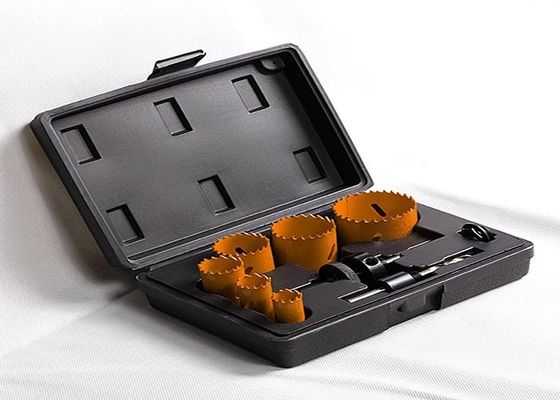 دقة HSS معدن عمليّة قطع فتحة بئر منشار زورق مجموعة, كربيد سن فتحة بئر منشار