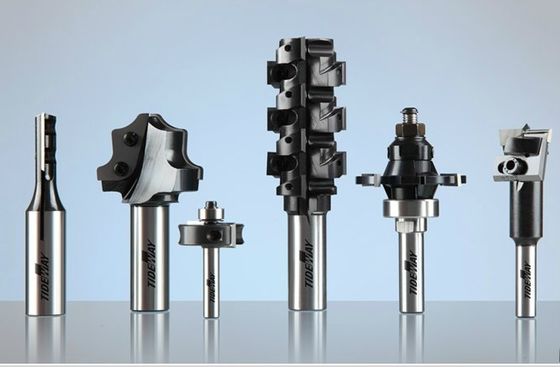 CNC بت التوجيه، مايكرو الحبوب كربيد التنجستن بت التوجيه مع استبدال السكاكين النجارة