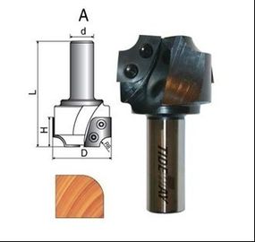 CNC بت التوجيه الجولة بت التوجيه الزاوية بالسكاكين تغيير 20MM عرقوب