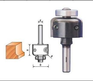 سوداء اللون كوف CNC بت التوجيه بالسكاكين للتغيير