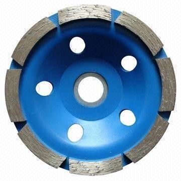 100MM واحدة صف كأس الماس طحن عجلة للخرسانة والرخام والجرانيت
