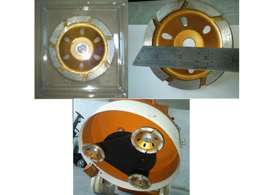 4"معدن ماس يطحن أسطوانة مادّيّ يطحن نصل فنجان عجل