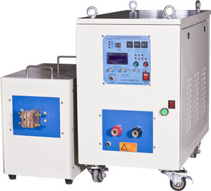 CE ، SGS IGBT 40KW معدات التسخين بالحث متوسط ​​التردد لتزوير الفولاذ والنحاس