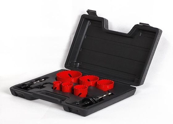 عالية السرعة 2-1 / 2 &#39;&#39; ثنائية المعدن هول المنشار الفولاذ المقاوم للصدأ قطع المنشار ل32MM المعدنية - 210MM